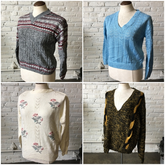 Cheap 2025 vintage sweaters